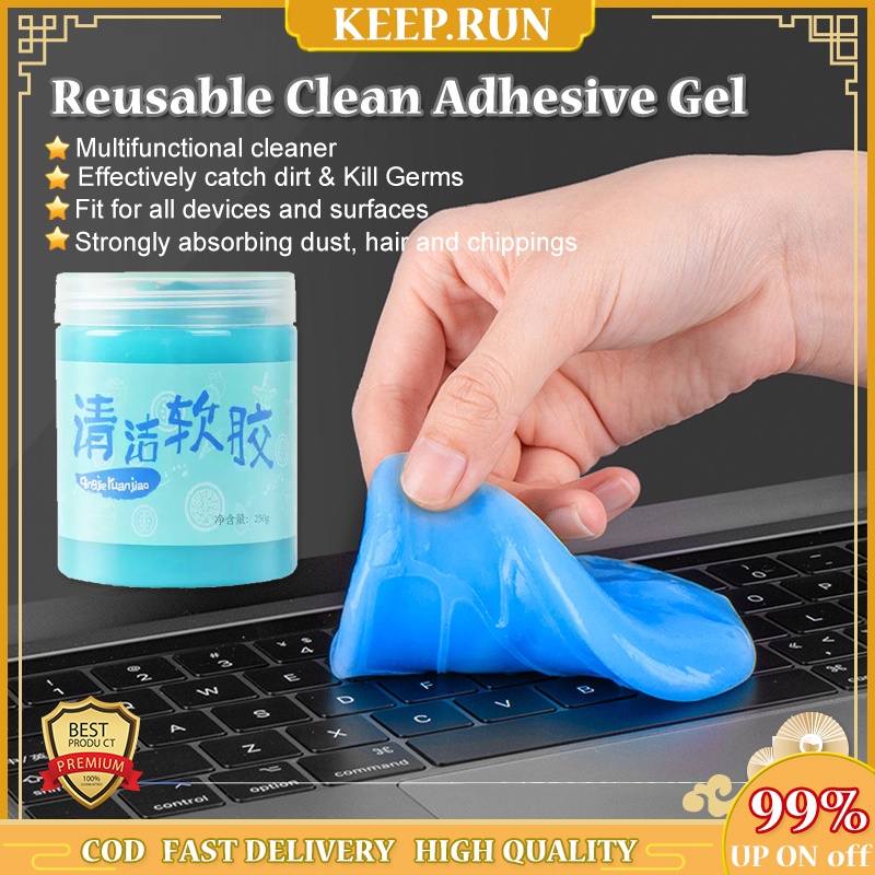 KEYBOARD CLEANER SUPER CLEAN HITECH COMPOUND SLIMY GEL JELLY Reusable