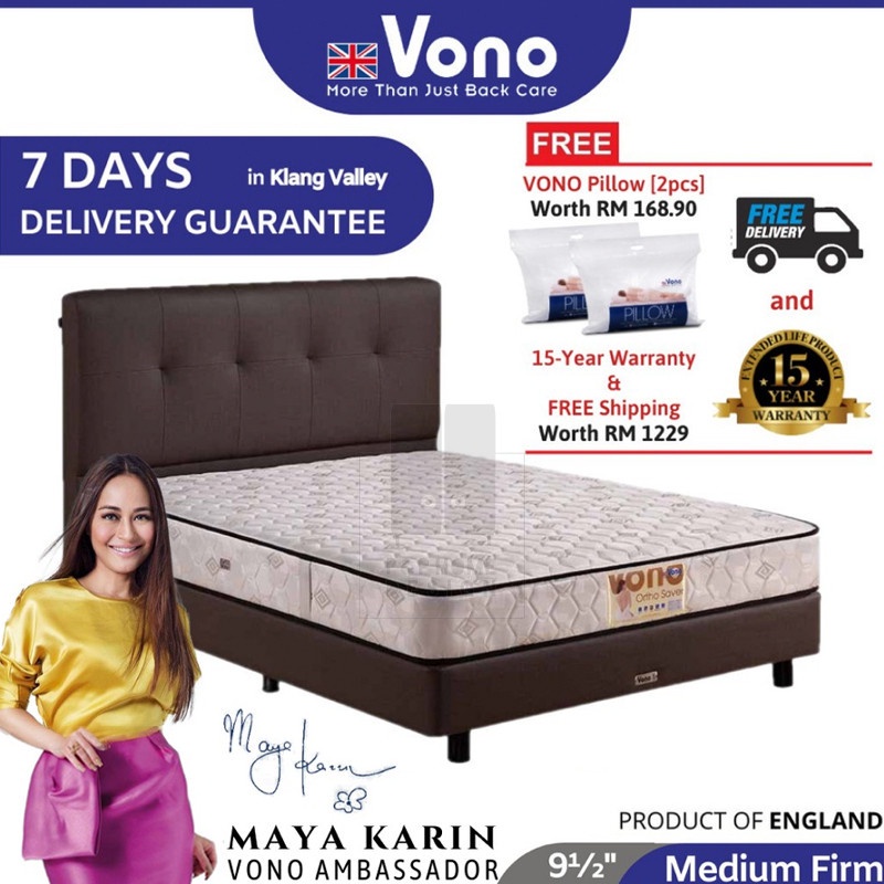 Tilam VONO Original VONO Ortho Saver Mattress [100Authentic] Back