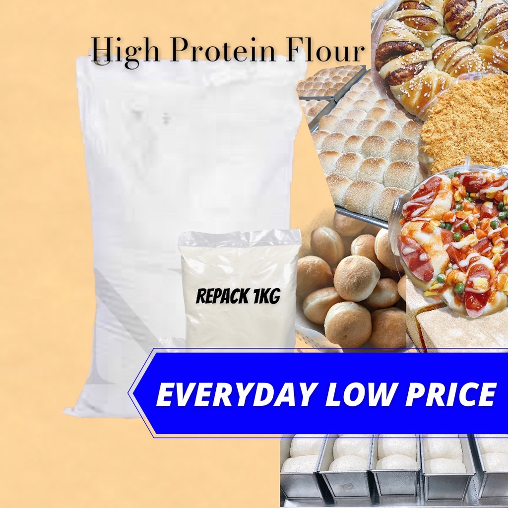 [1kg] High Protein Flour / Bread Flour / Tepung Roti / 高蛋白 / 面粉
