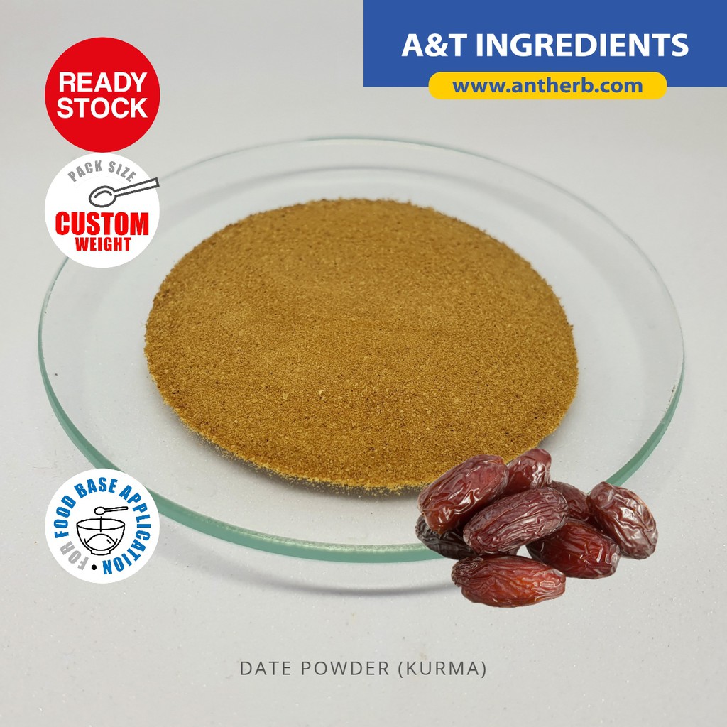 Dates Powder / Date Fruit Powder / Serbuk Kurma HALAL Certified