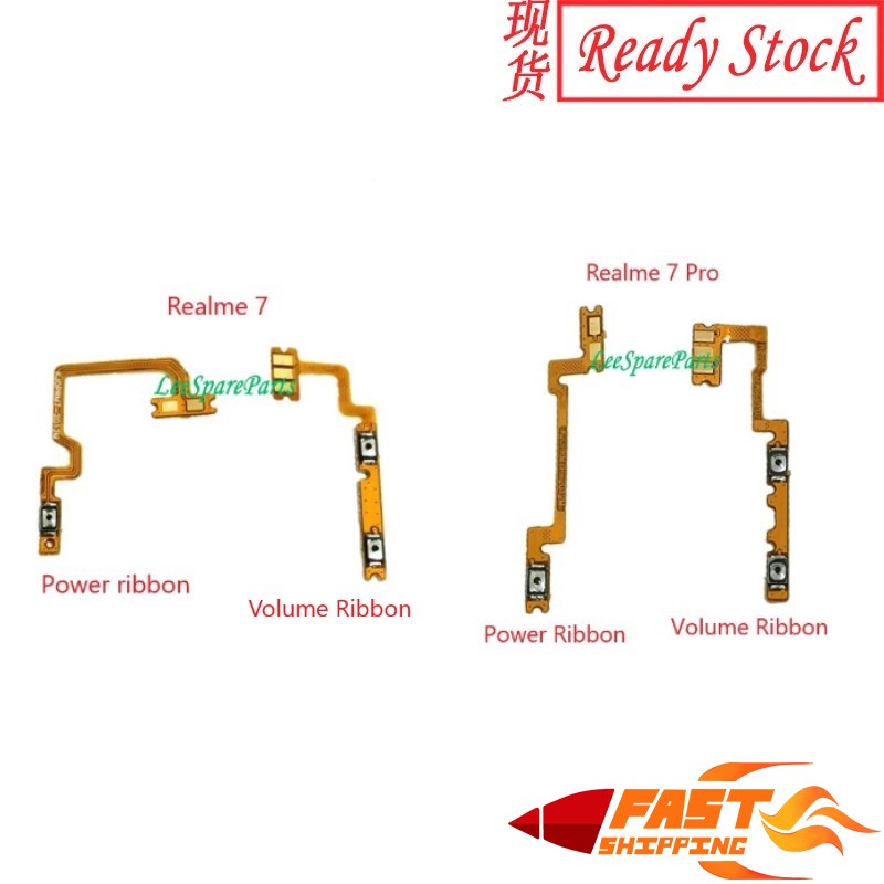 Realme 7 / Realme 7 5G / Realme 7 Pro / Narzo 20 Pro Power On Off