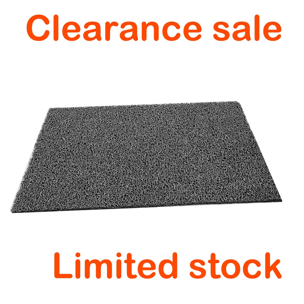 PVC UNIVERSAL Car Coil Mat Carpet 43 x69cm ( Clearance sale ) Shopee