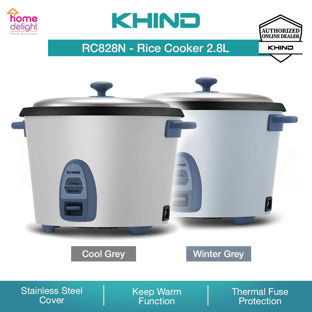 Khind RC828N Rice Cooker 2.8L (Color Selection) Shopee Malaysia