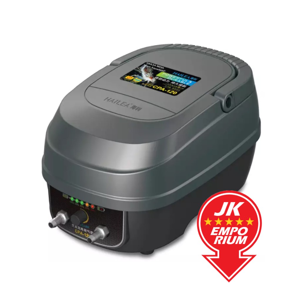 Hailea CPA120 AC/DC Air Pump Fish Pond Aquarium ACDC AC DC