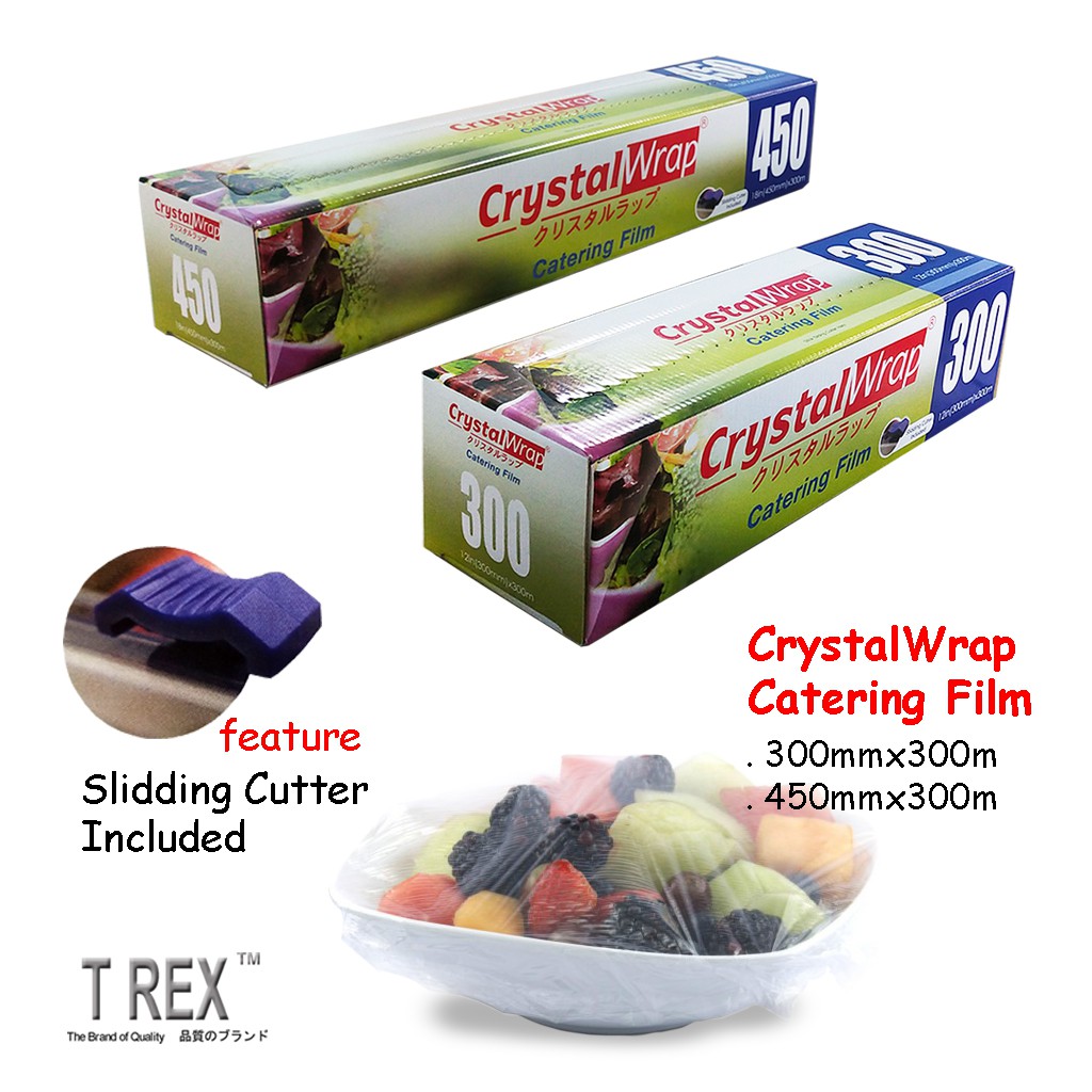 CrystalWrap Catering Film / Food Wrap / Cling Film / Wrap Film with