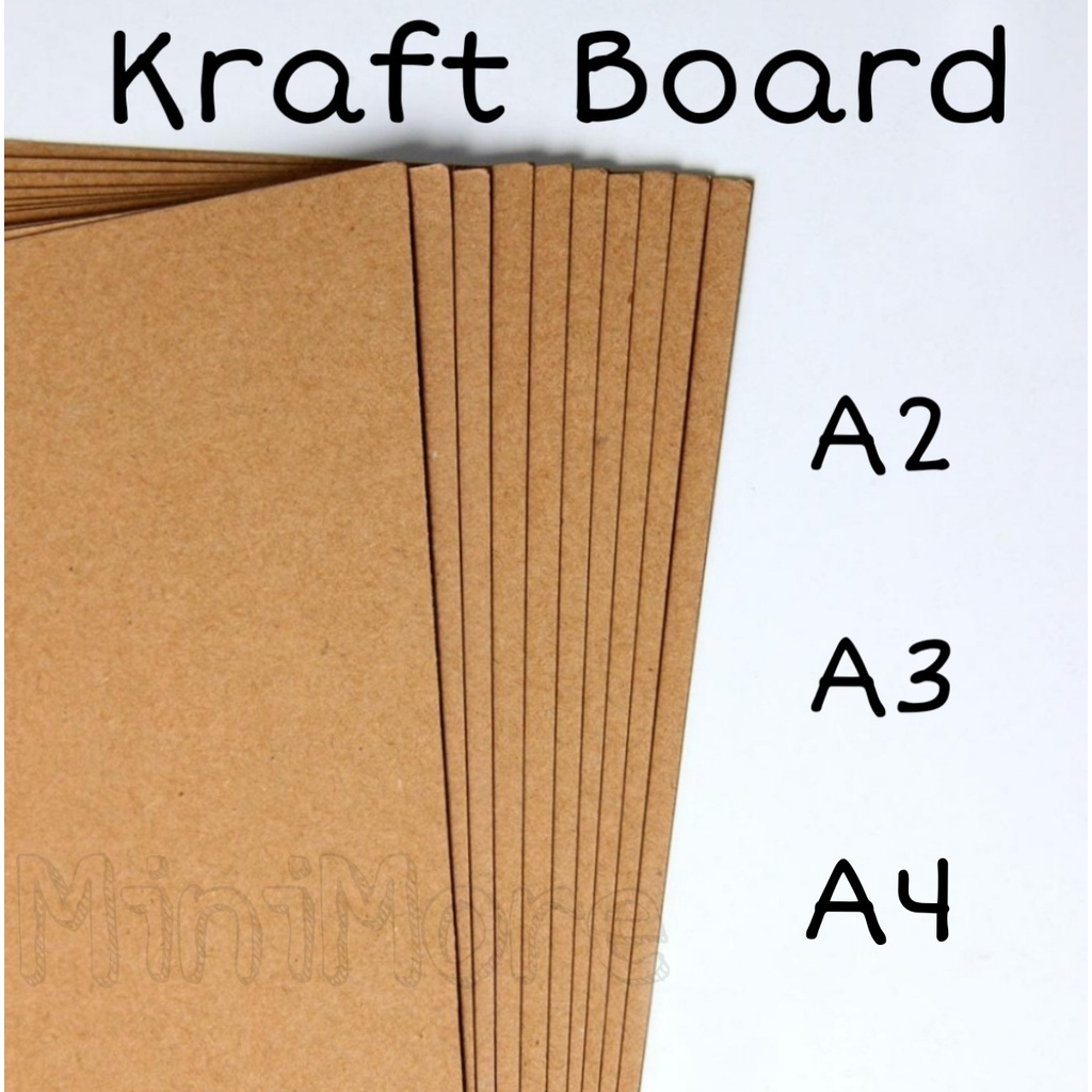 (MiniMore)Kraft Board *DIY Art Craft Architectural Modelling Material