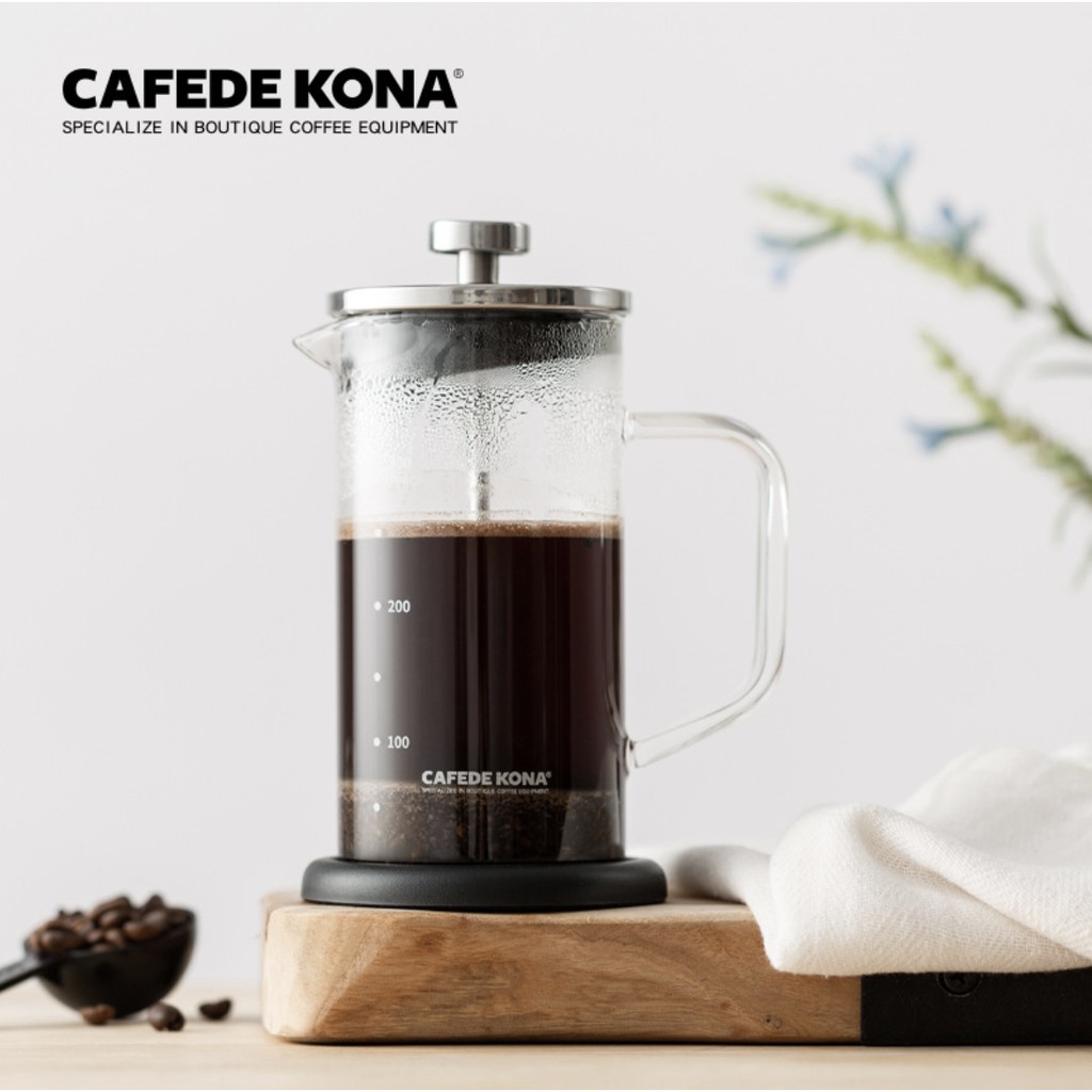 CAFEDE KONA French Press (350ml) Shopee Malaysia