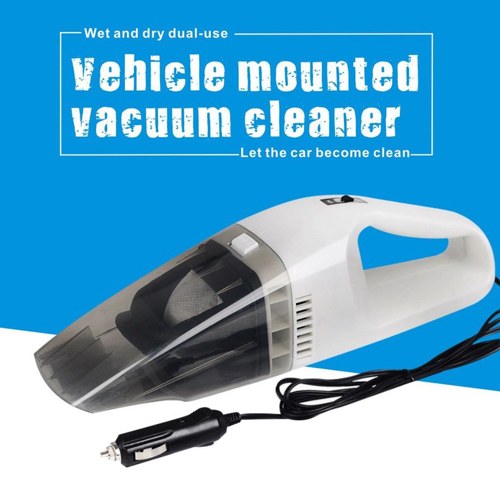 Penyedut Habuk Kenderaan Portable Car Vacuum 12V 60W Handheld Vacuum