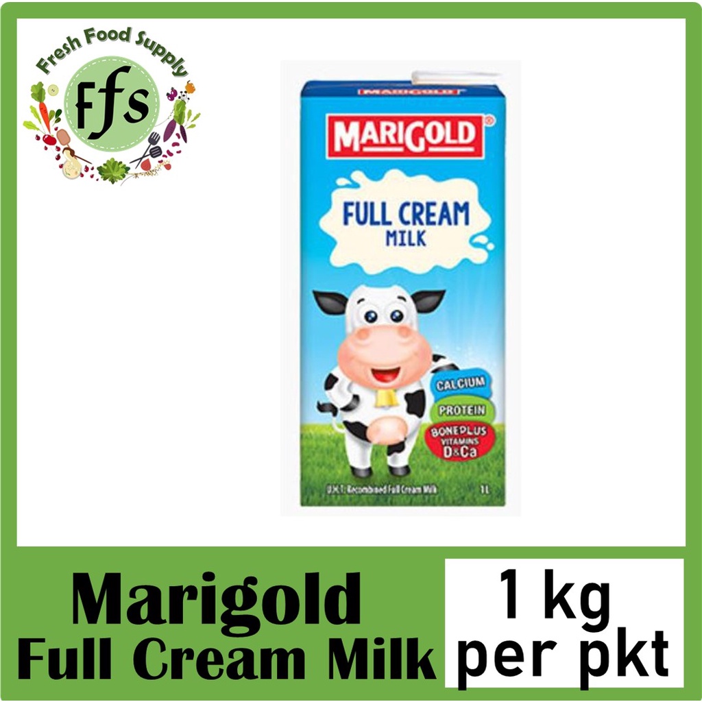 MARIGOLD FULL CREAM MILK / SUSU PENUH CREAM MARIGOLD 1L Shopee Malaysia
