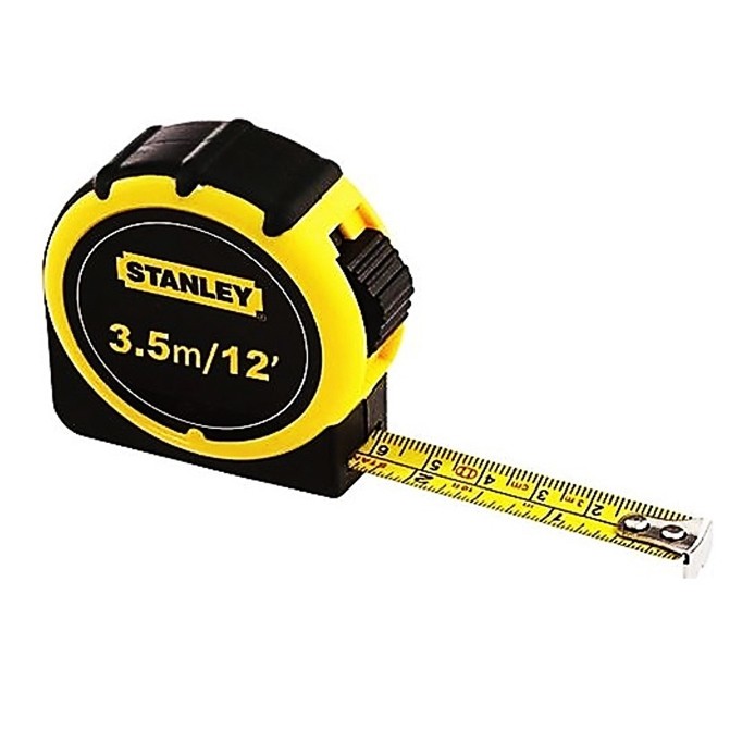 Stanley 30611 Tylon Measuring Tape 3.5M/12Ft Shopee