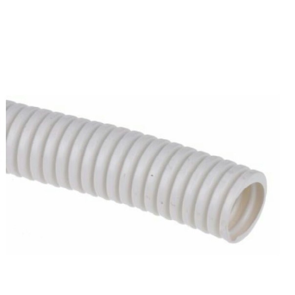 PVC FLEXIBLE CONDUIT WHITE / PVC FLEXIBLE PIPE WHITE / WHITE CONDUIT