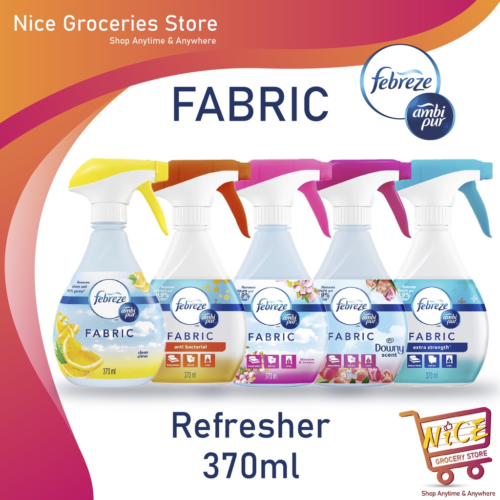 Febreze with Ambi Pur Fabric Refersher 370ml Shopee Malaysia