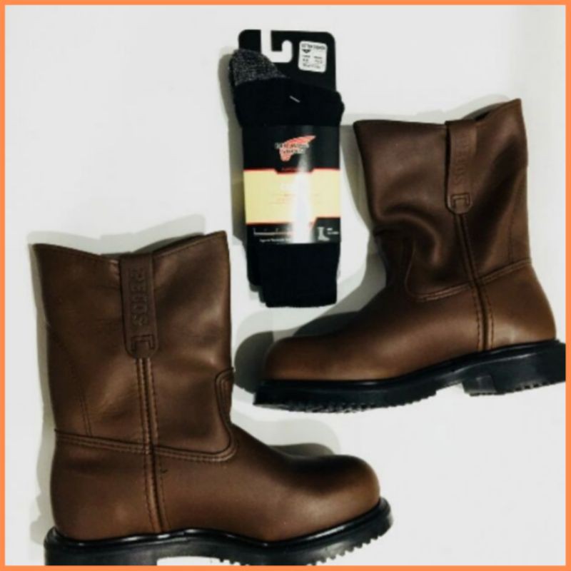 RED WING SAFETY BOOTS 8241 (PECOS) Shopee Malaysia