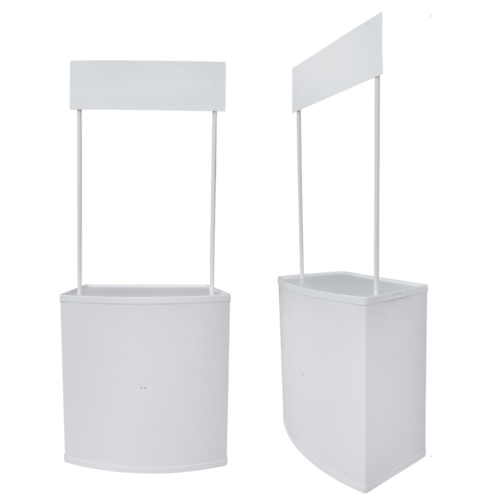 Portable PVC Promotion Counter Table Foldable Booth Kiosk Shopee Malaysia