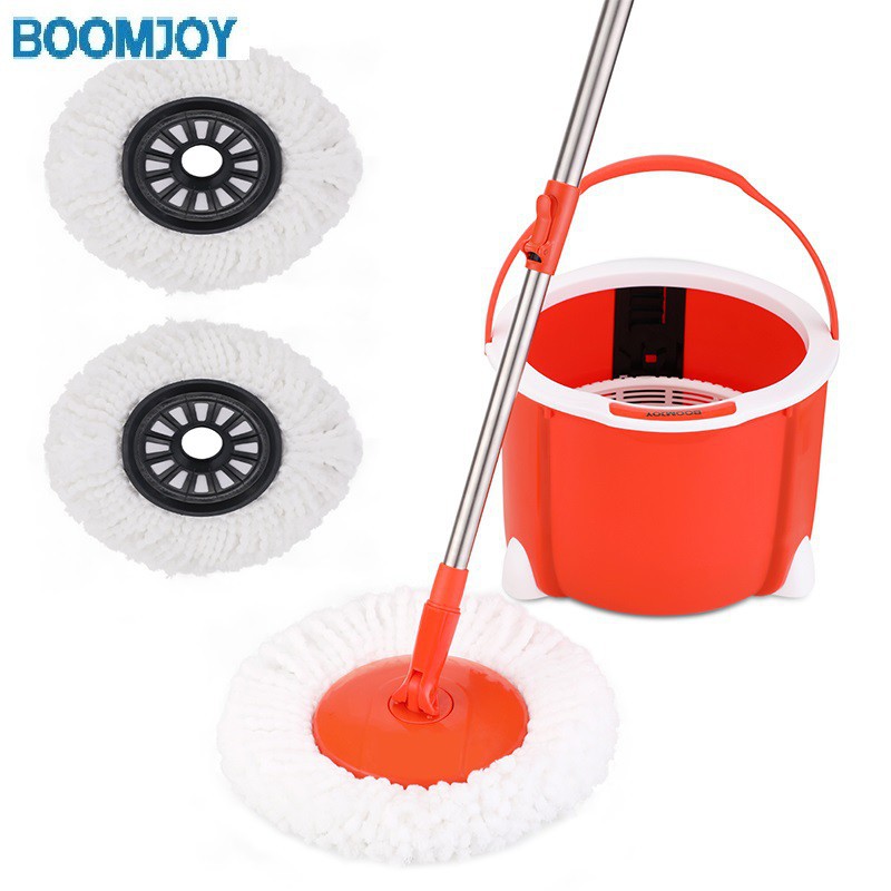 ON SALE READY STOCK in Malaysia BOOMJOY Single Spin Mop, Powerful Mop Lantai cleaning Bucket