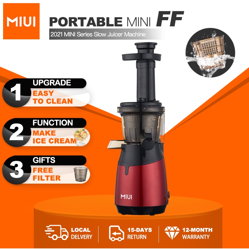 MIUI Mini Slow Juicer NB11 Petit Fruit Extractor 50rpm Electric Fruit