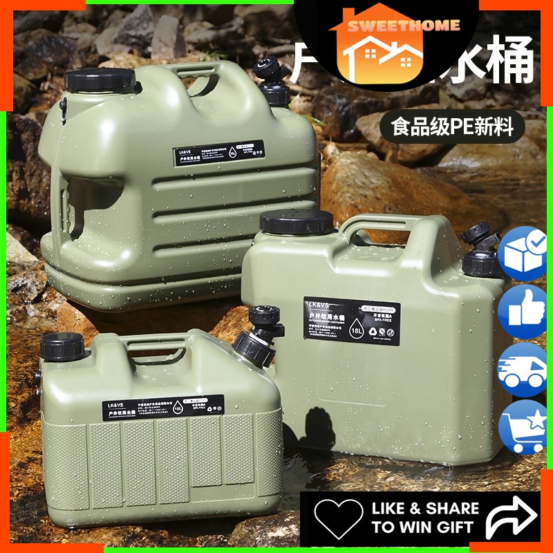 EcoSport Water Storage Cube BPA Free Water Container Camping Water