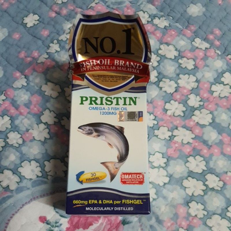 Pristin Omega3 Fish Oil 1200mg Fishgel 30s (Expiry Date03/2025