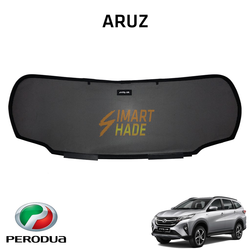 Perodua Aruz Rear Windscreen Sunshade Simart Shade Shopee Malaysia