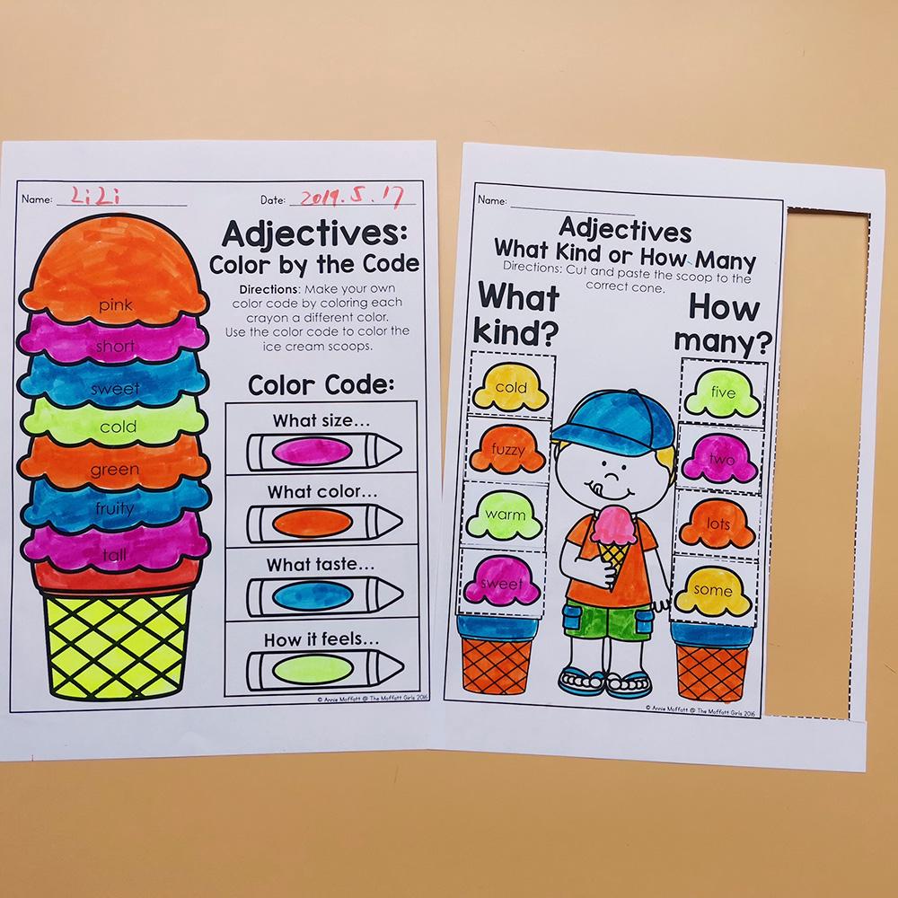 1st Grade Language Arts and Grammar MEGA Bundle Wooksheet