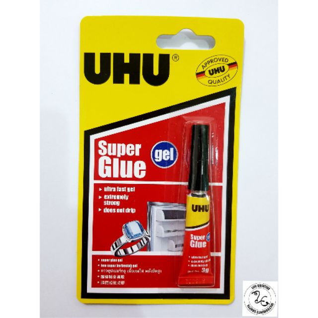 UHU Super Glue Gel Not the Liquid Glue (90037615) Shopee Malaysia