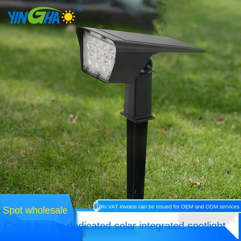 SOLAR led solar lawn light lawn solar spotlight garden outdoor