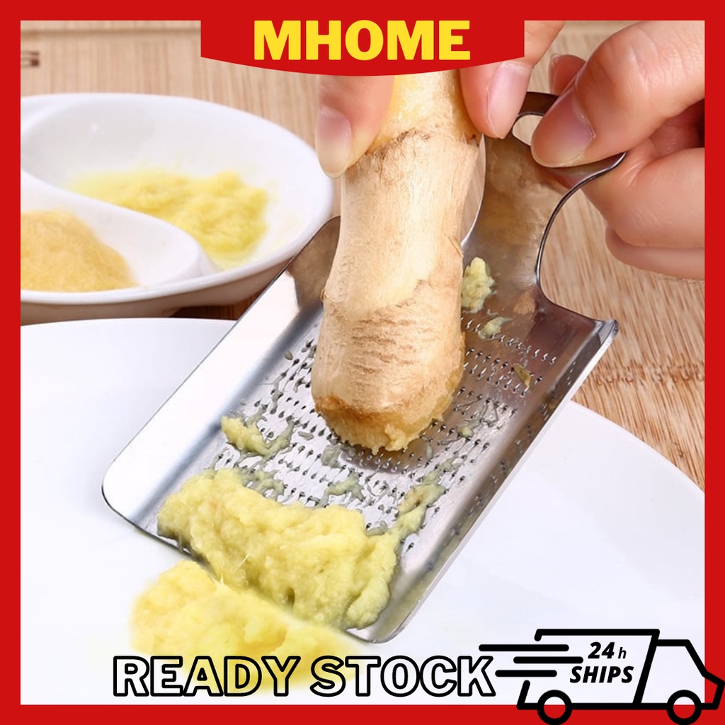 Stainless Steel Shovelshaped Food Grater for Ginger, Mini Ginger