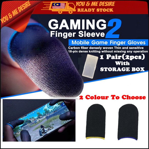 Gaming Finger Sleeve 2 Mobile Game Joystick pub g Controller Mobile