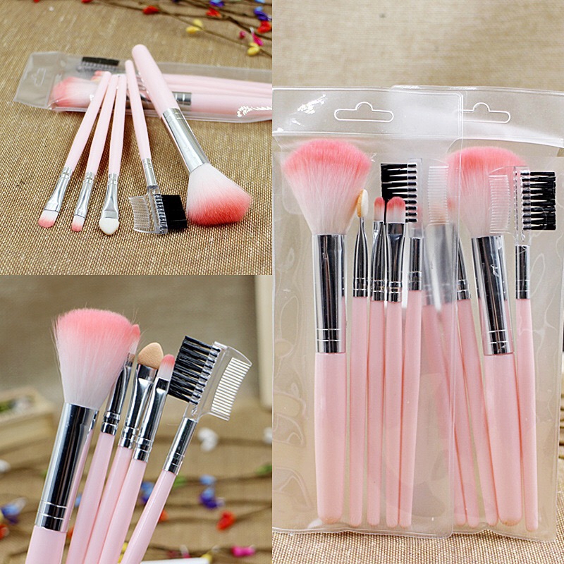 5Pcs Set Makeup Brush Set for Beginners Shopee Malaysia