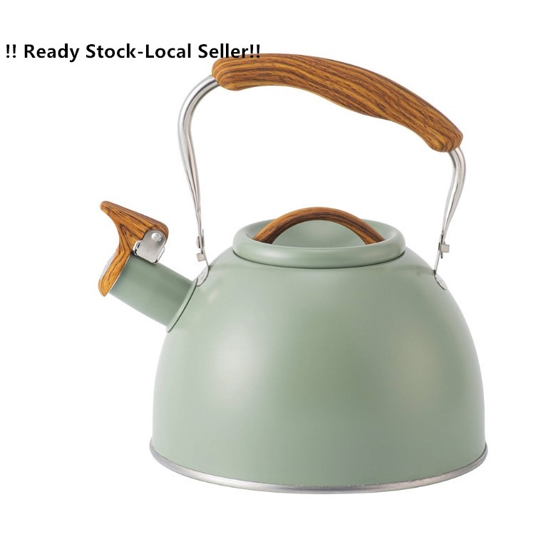 3L Whistling Water KettleStainless Steel For Stoves Hot Water Pot For