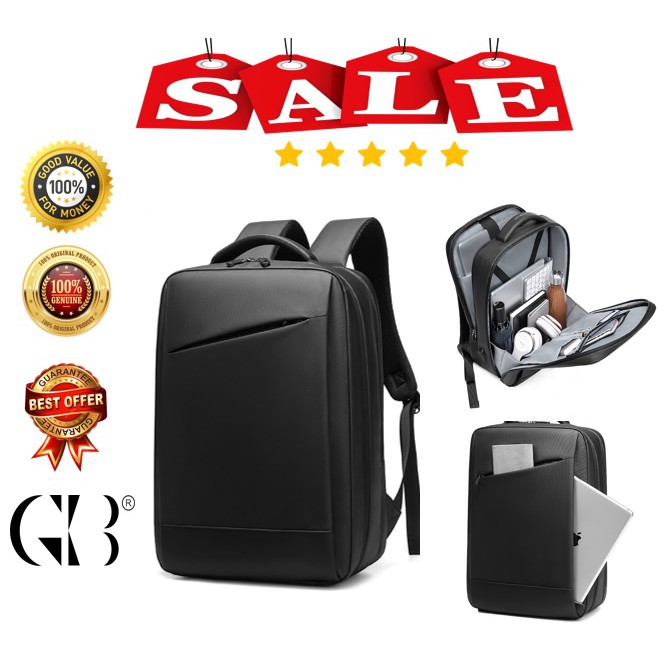GBStore 100[Original] Laptop Backpack Bag Classy Design Business