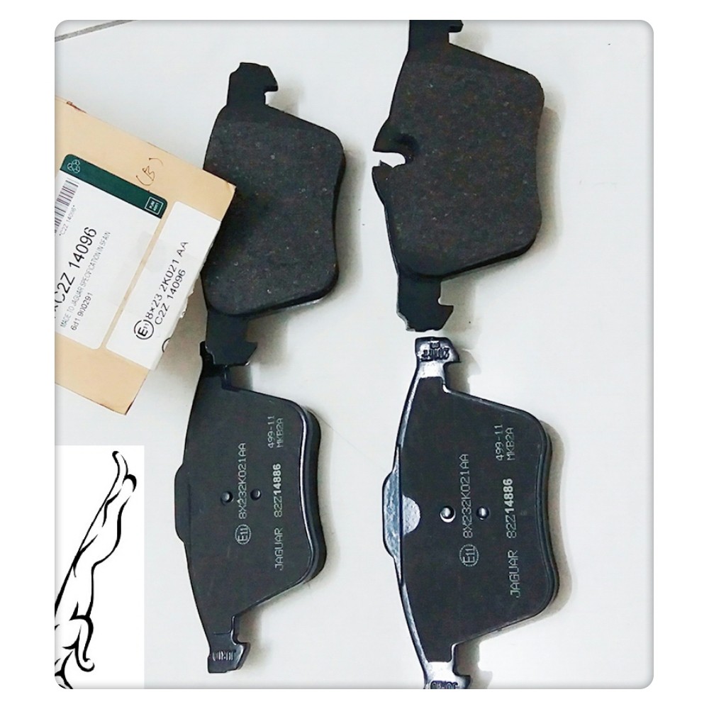 JAGUAR OEM Front Brake pads XF XJ With 355 C2Z14096 Shopee Malaysia