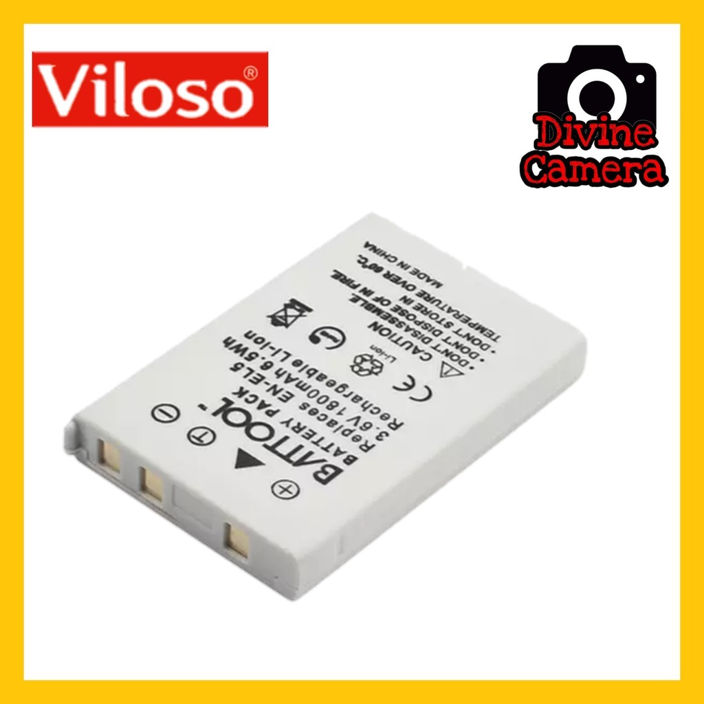 Viloso ENEL5 LithiumIon Battery Pack For Nikon Shopee Malaysia