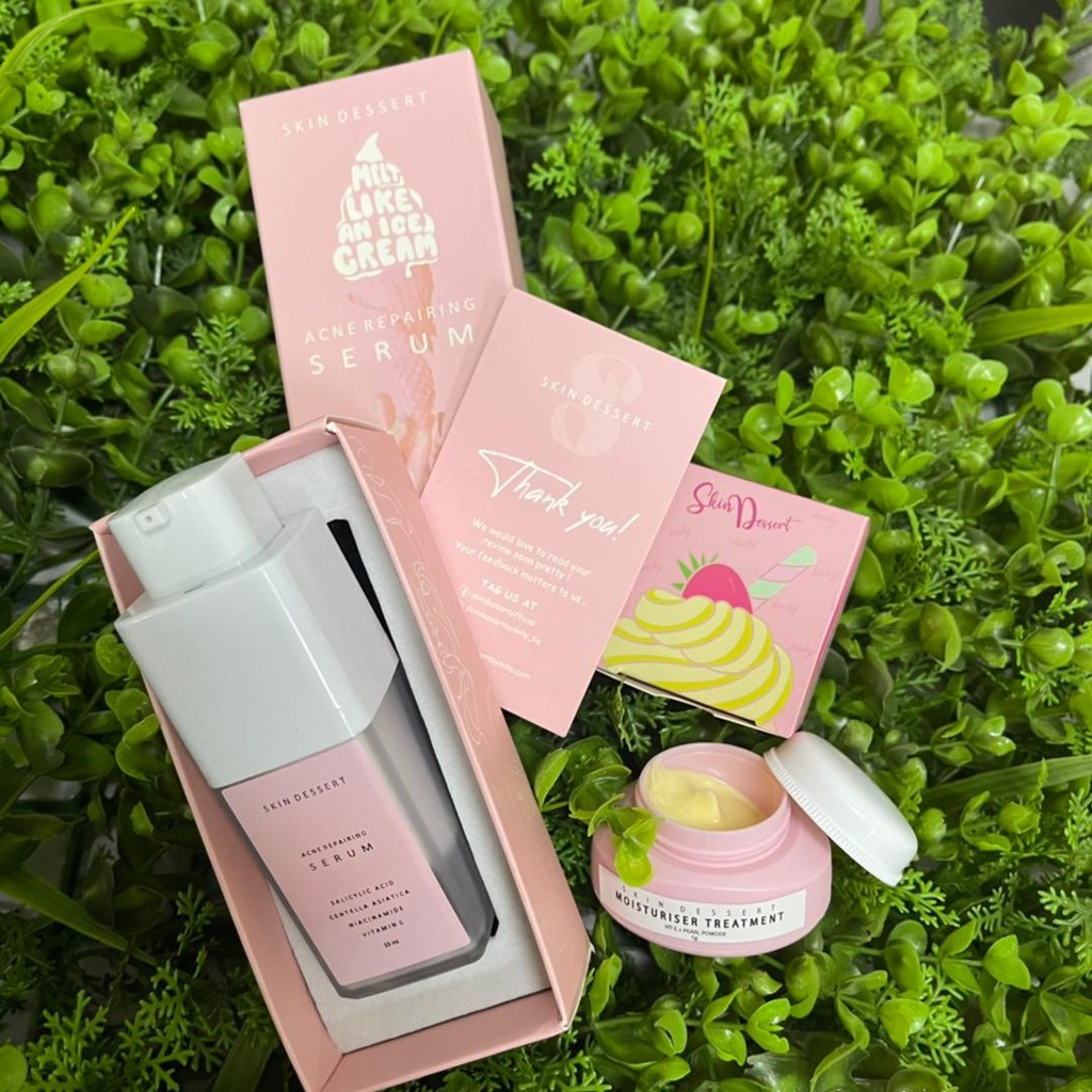 SKIN DESSERT MOISTURISER TREATMENT 15g ACNE REPAIRING SERUM ORIGINAL