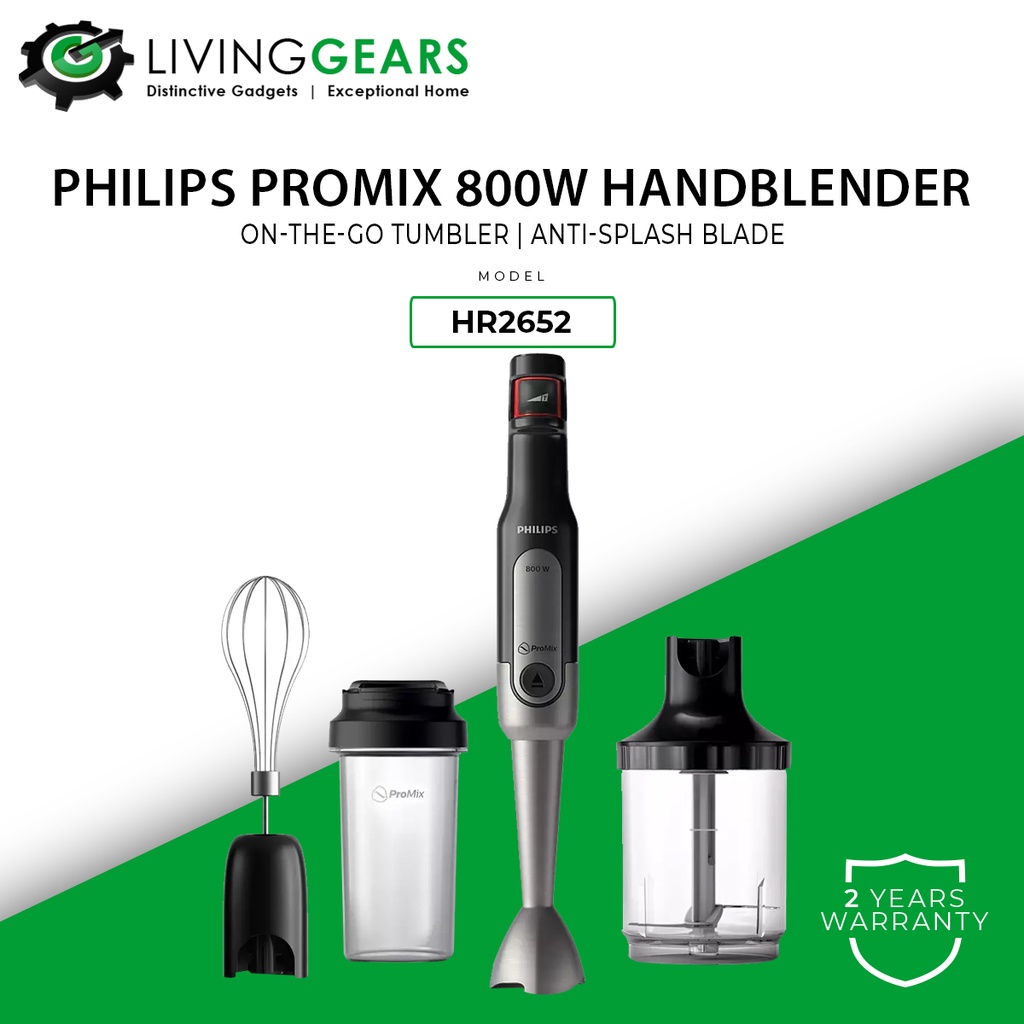 Philips Hand Mixer Blend Chop Whip Tumbler HR2652 / Panasonic 4 in 1
