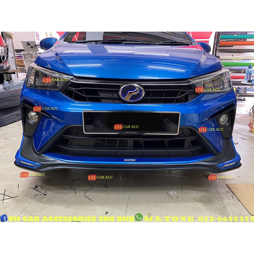 Perodua Bezza 2020 2021 Oem Abs Gear Up Bodykit With Paint With Led