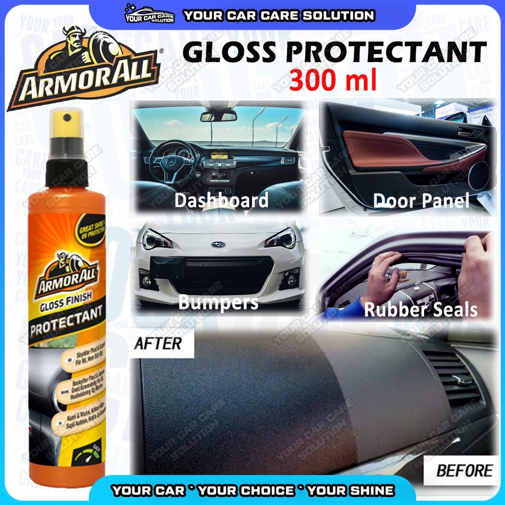 Armor All Armorall Gloss Finish Protectant 300ml For Dashboard Rubber