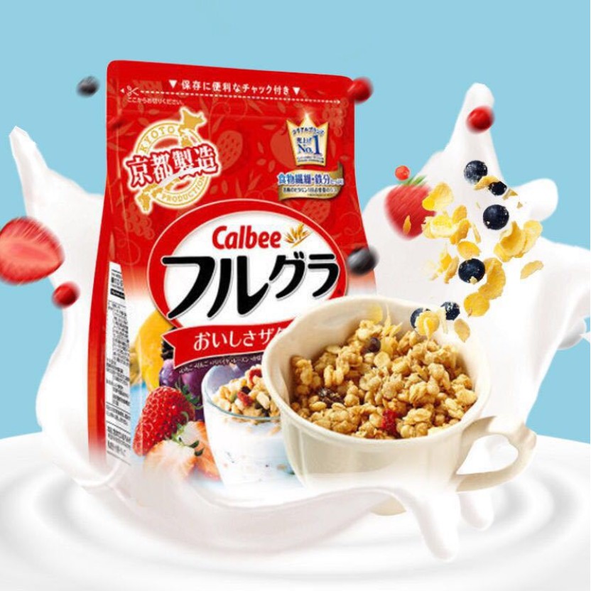 [no stock] Calbee Fruits Granola Cereal 700g Shopee Malaysia