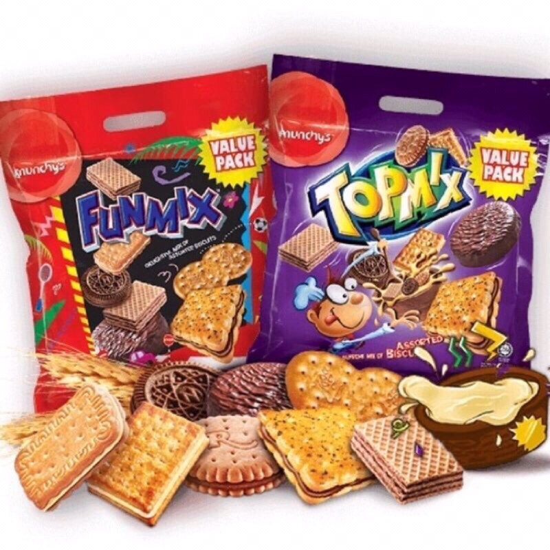 Munchy's Assorted Biscuits (Funmix/Topmix) 500g Shopee Malaysia