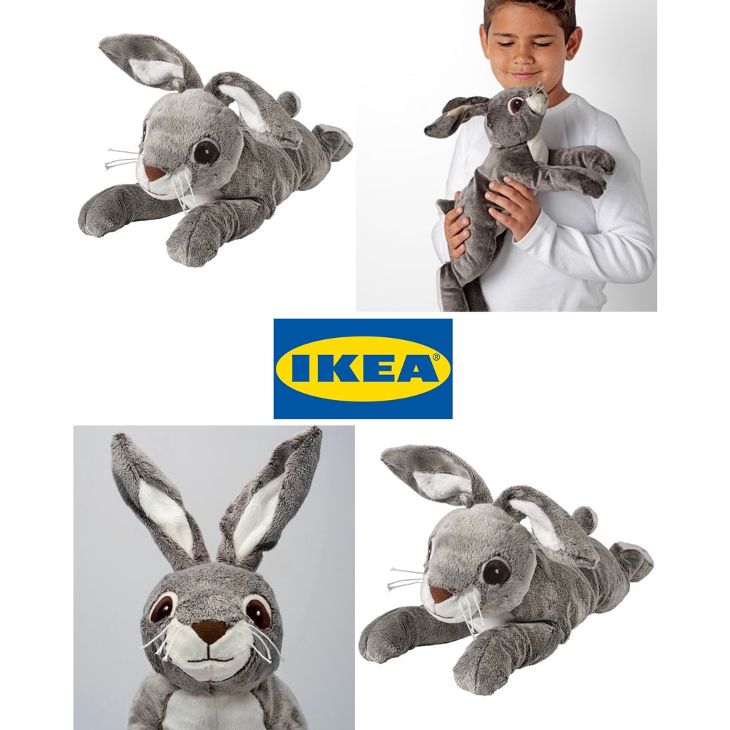 {READY STOCK] IKEA VANDRING HARE RABBIT SOFT TOY 40CM ANAK PATUNG
