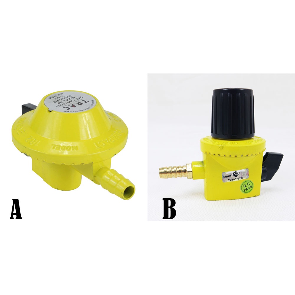 Trac LPG Regulator 128PLUS Trac Low/High Pressure Gas Stove Regulator