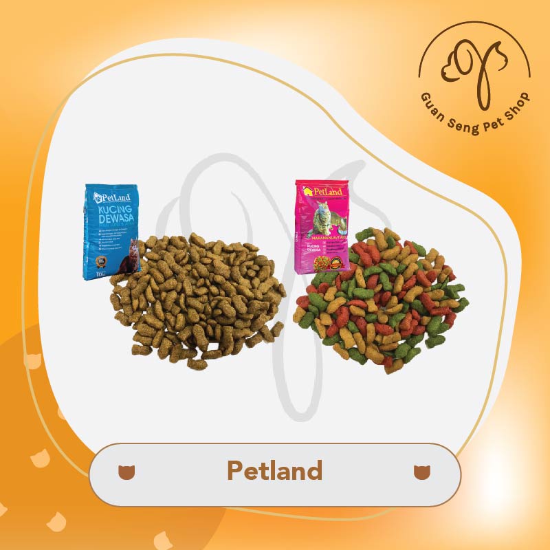 Petland Cat Food Dry Food Tuna Ayam Chicken Tuna Seafood 1kg Shopee