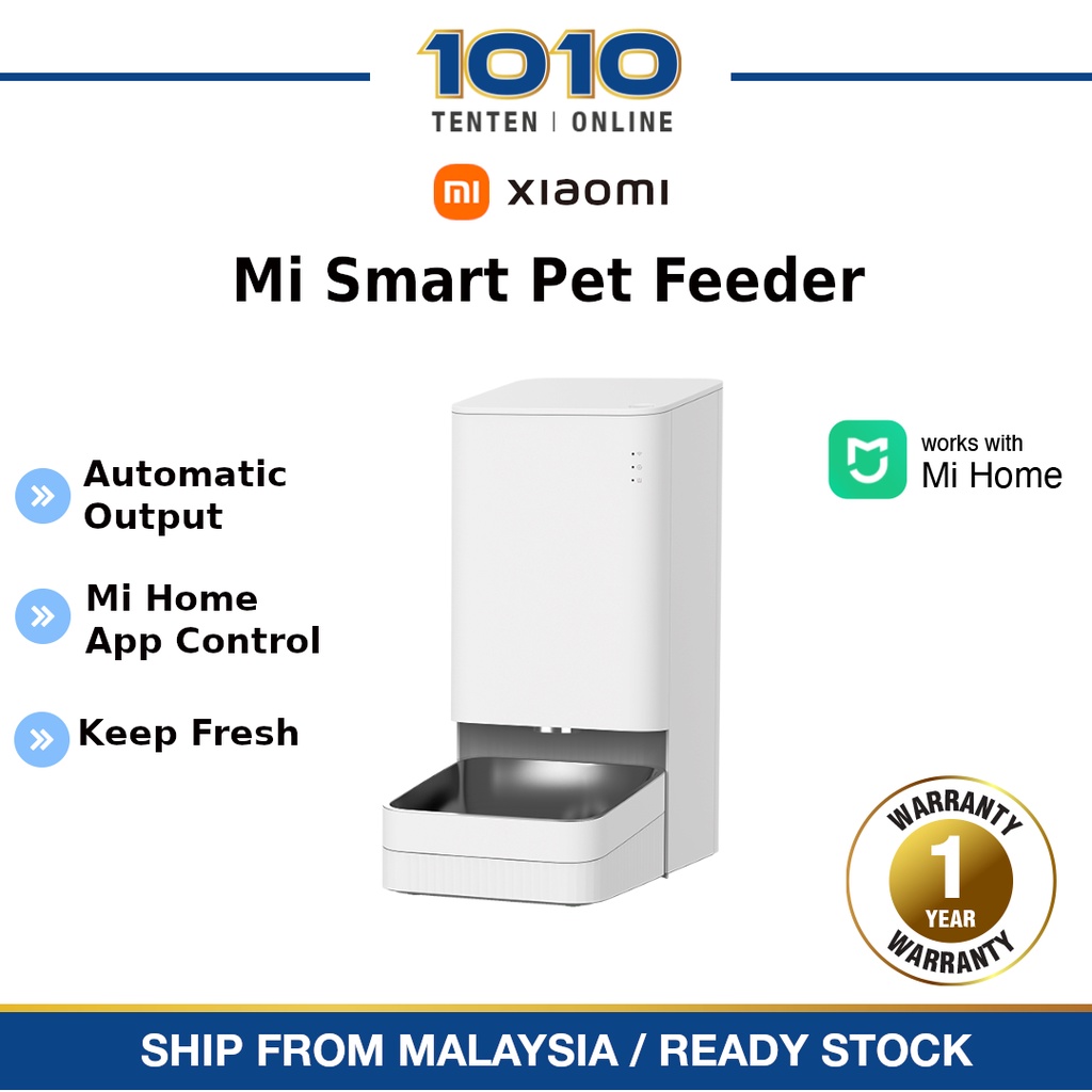 Xiaomi Mijia Smart Automatic Pet Food Dispenser Feeder Bowl APP Control
