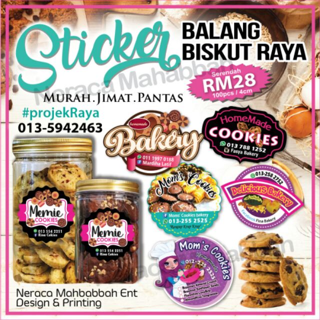 Contoh Stiker Untuk Balang Biskut SarahihasCuevas