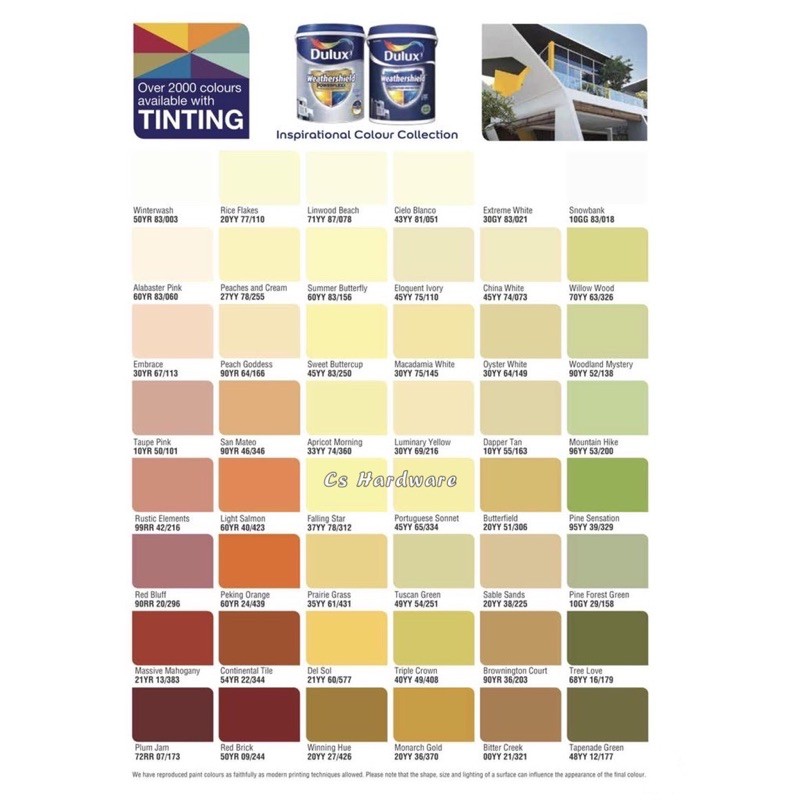 5LT ICI Dulux Weathershield Acrylic Exterior Wall Outdoor Cat Dinding