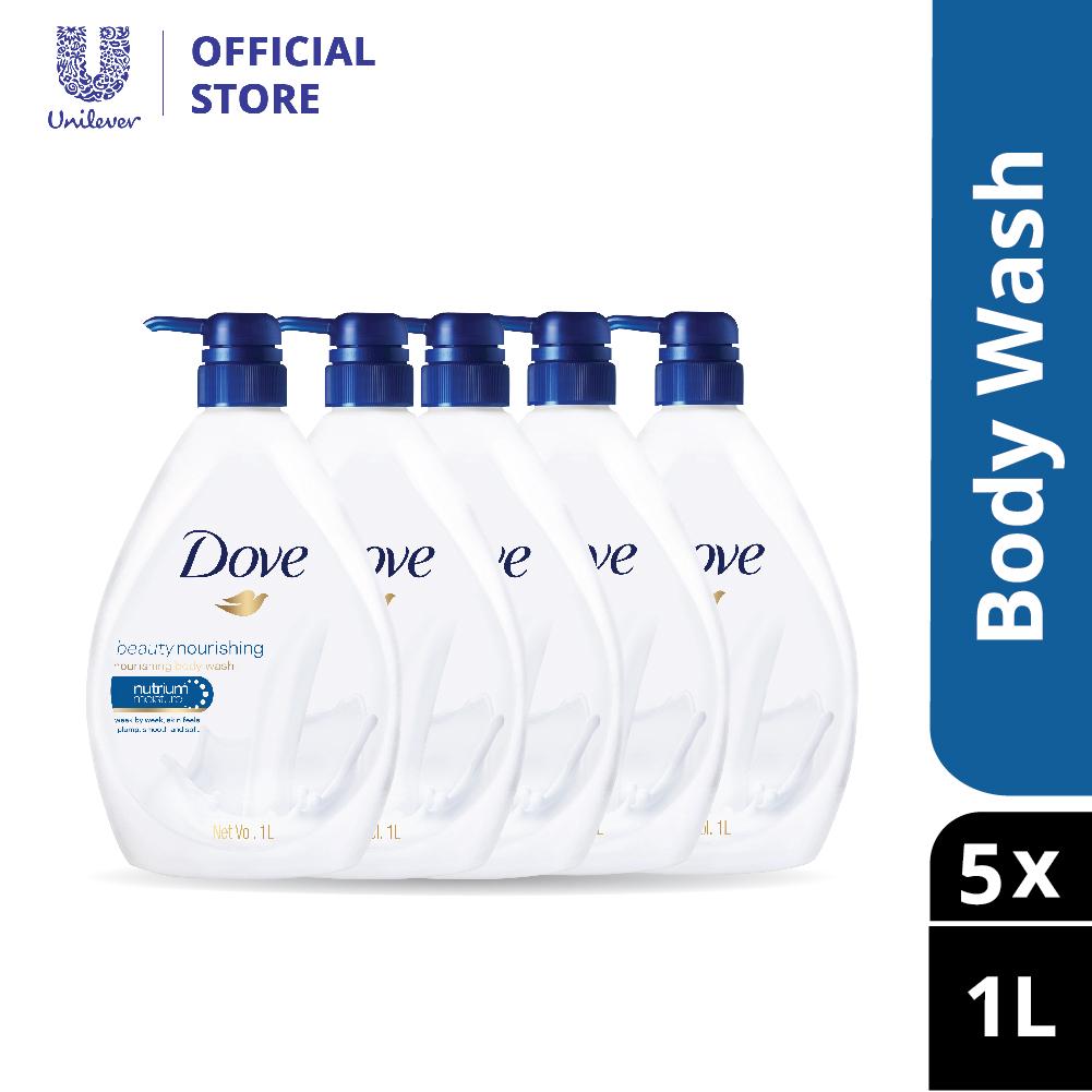 Dove Shower Gel Beauty Nourishing (1000ml x 5) Shopee Malaysia