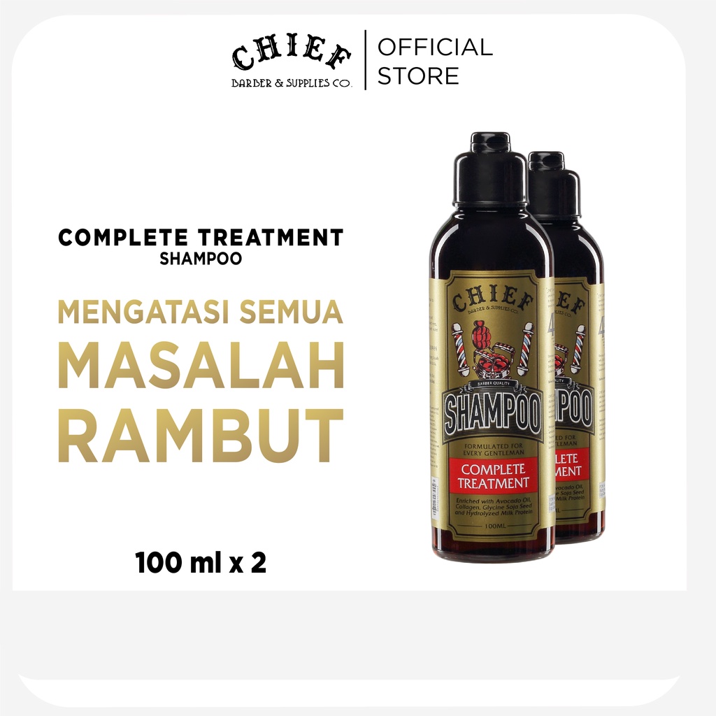 PRIA Chief SHAMPOO MINI COMPLETE TREATMENT Men's SHAMPOO 100ml