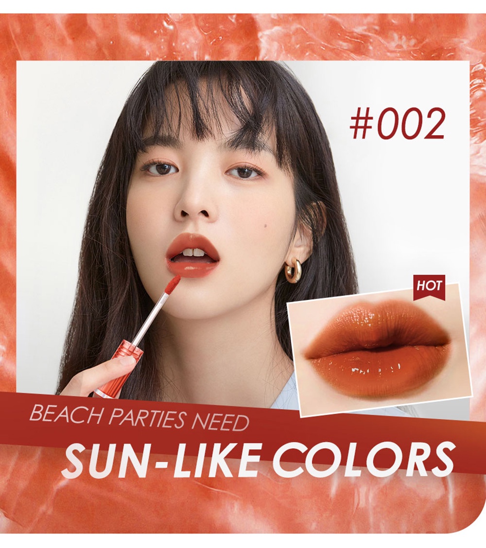 Focallure JellyClear Dewy Lip TintLip Gloss Lipstick High Pigment