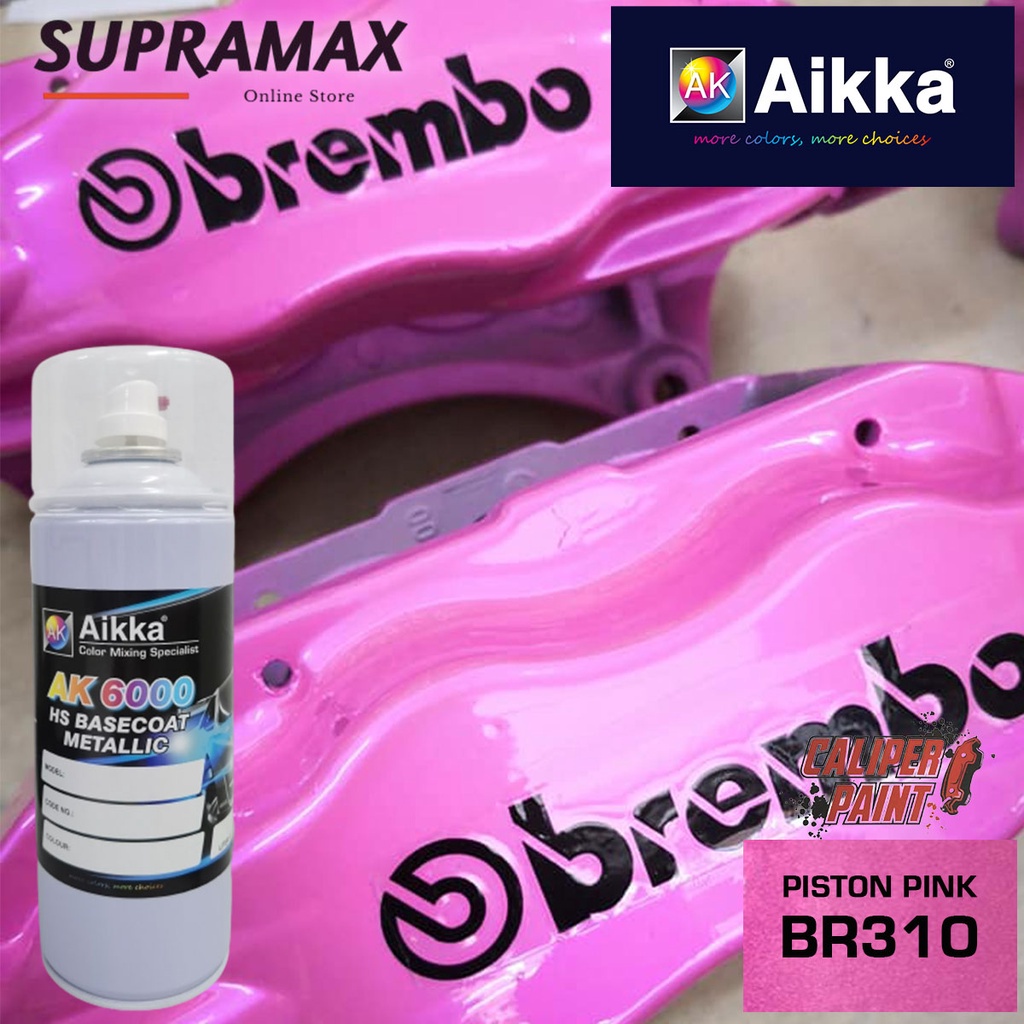 [Brake Caliper Paint PISTON PINK BR310] AIKKA Brake Caliper Paint Tahan