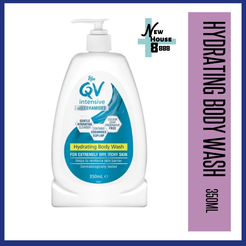 Ego QV Intensive With Ceramides Hydrating Body Wash 350ml Shopee Malaysia